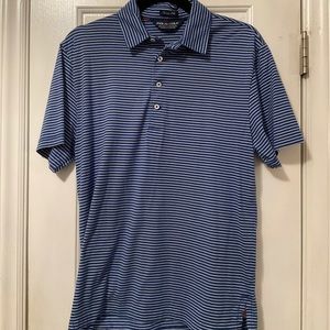 Ralph Lauren Short Sleeve Blue Polo Men Size M